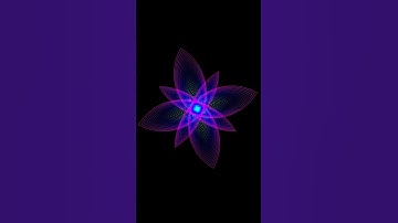 Flowers animation using python turtle graphics #coding #python  #shorts #short #youtubeshorts
