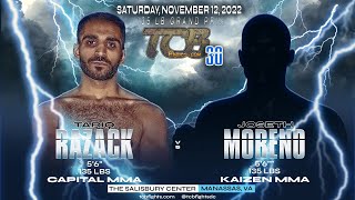 TCB 30 - Tario Razack vs Joseth Moreno