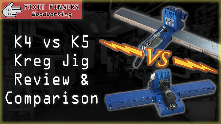 K4 vs K5 Kreg Pocket Hole Jigs: Review and Comparison