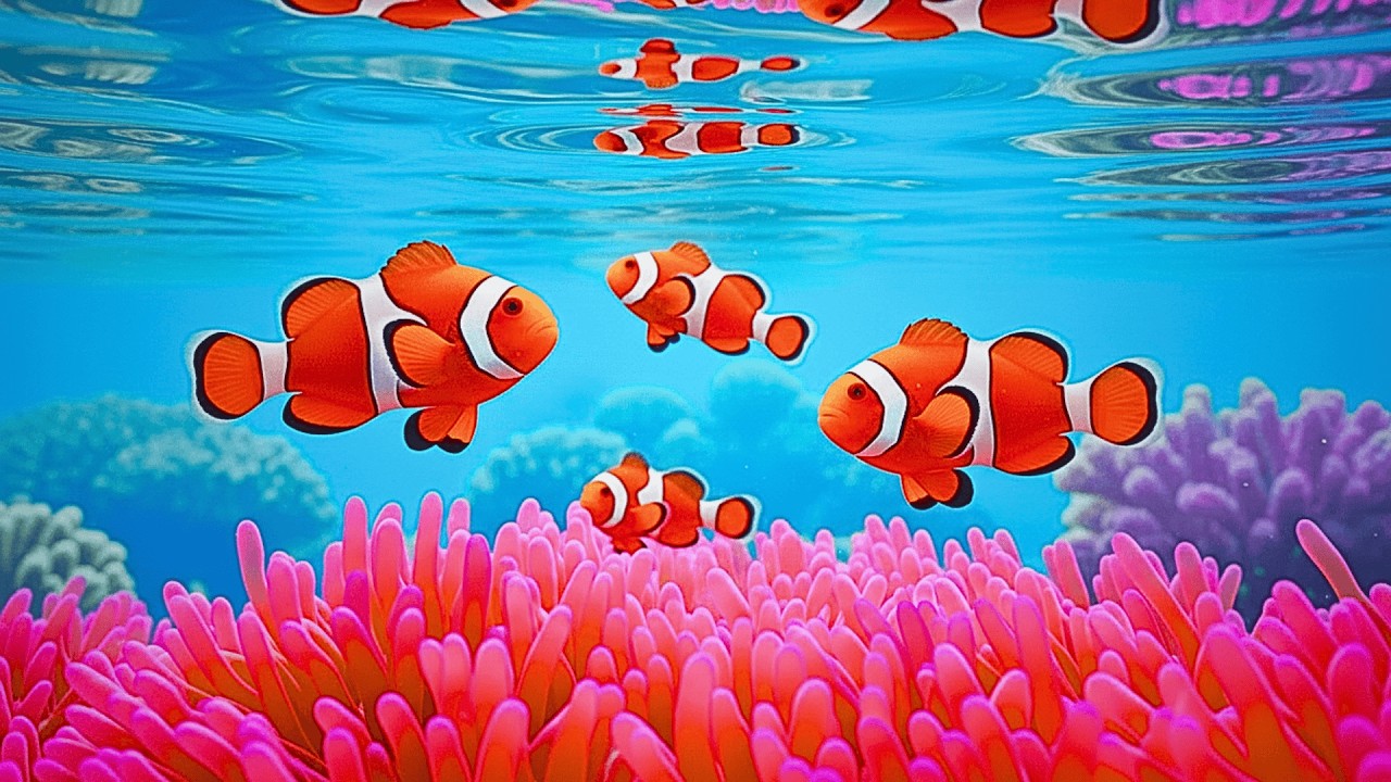 The Best 4K Aquarium 🐠 Discover Stunning Jellyfish,Vibrant Coral Reefs & Exotic Ocean Life