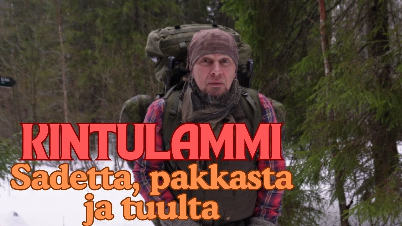 Kintulammi vettä, pakkasta ja tuulta