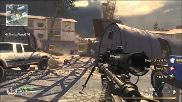 Awesome MW2 Quick Scoping FFA First Place