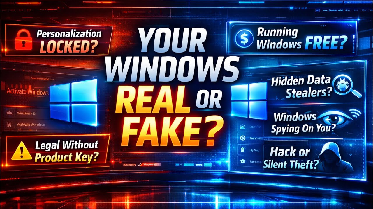 Windows Activation Risk Check PC OS activation status, privacy risks, licensing facts and ...