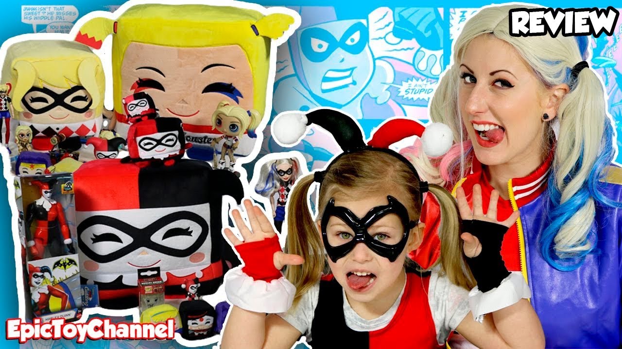 HARLEY QUINN Suicide Squad Toy Collection + Harley Quinn Surprise Eggs & Gotham City Sirens Surprise