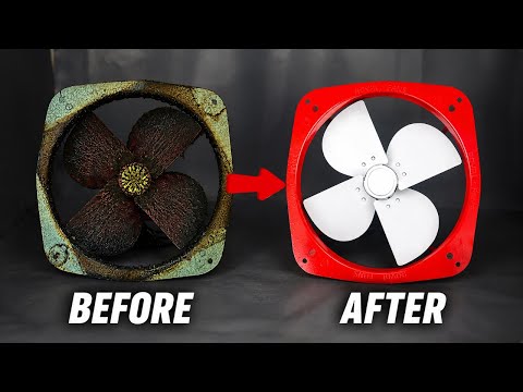 Rusty Exhaust Fan Restoration