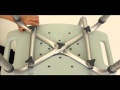 HealthSmart Bath Chair Assembly Instructions