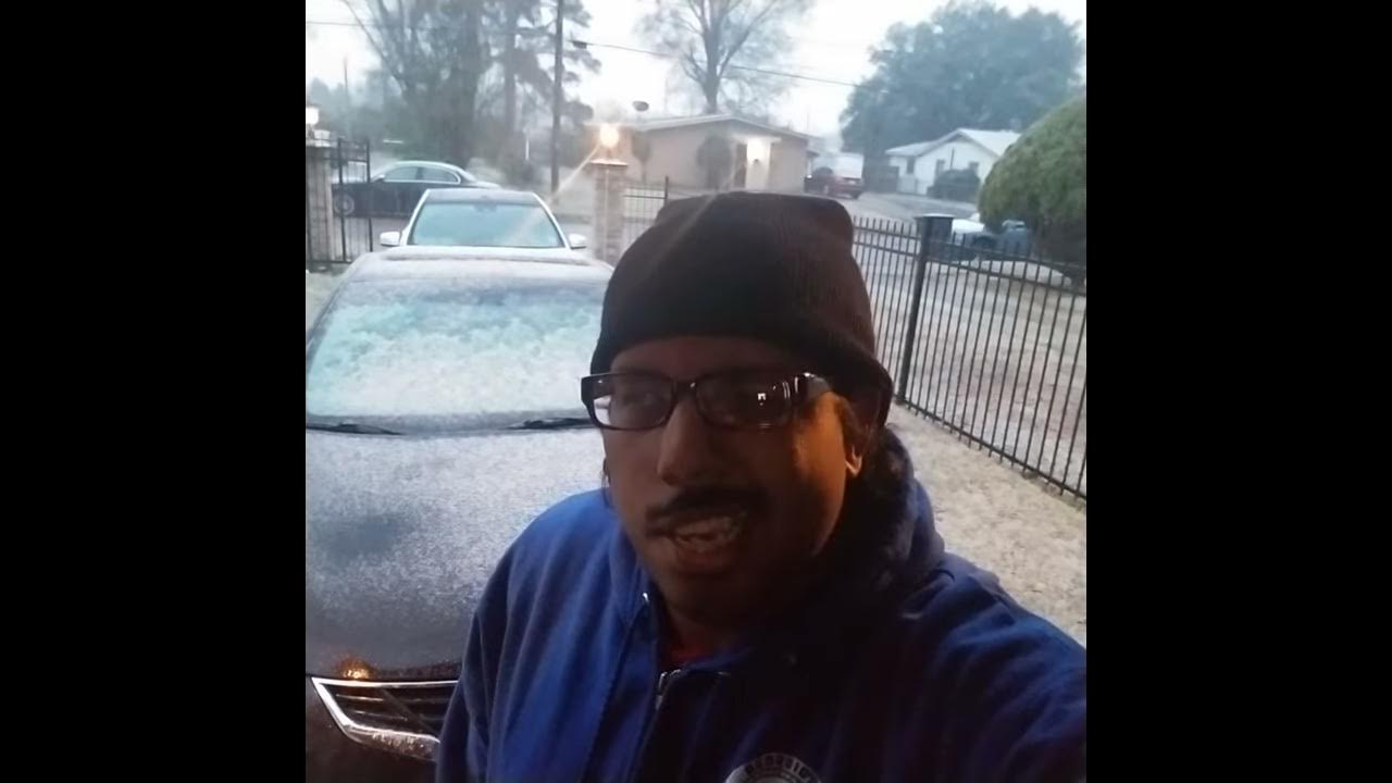 Shreveport, Louisiana Gets Snow For The First Time In Years YouTube