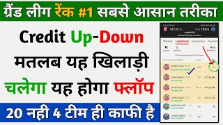 Dream11 Hidden Tips And Tricks, Dream11 Winning Tips, Dream11 Credit Up Down Tricks screenshot 5