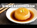 Simmered daikon radish 5 ingredients
