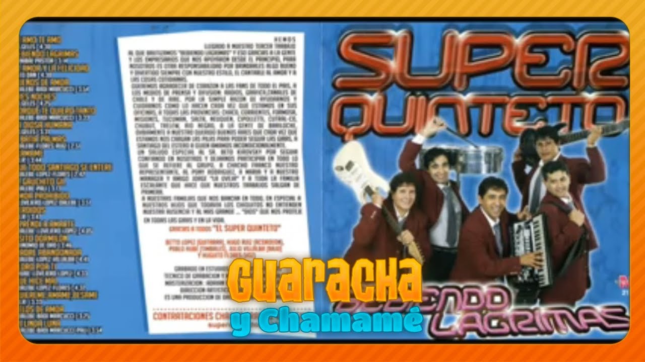 Huguito Flores El Super Quinteto  Supper de Oro Enganchado Cumbia Guaracha