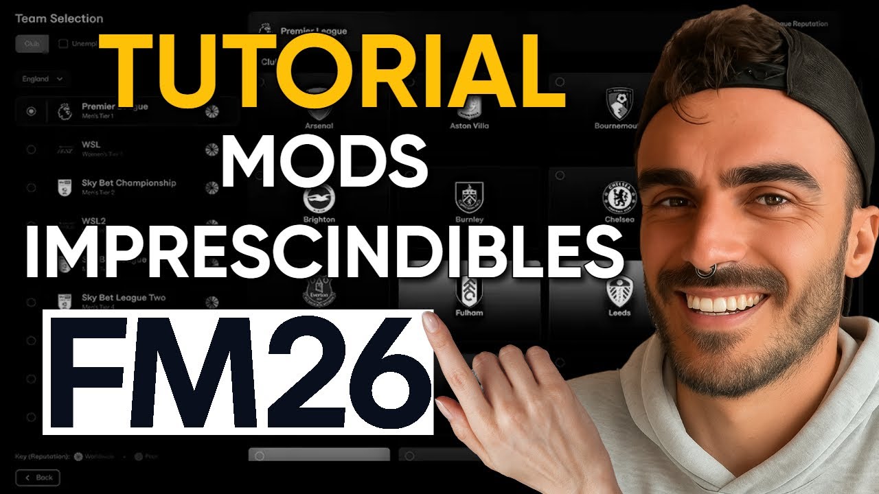 Cómo licenciar FM26 al 100% | PARCHES y MODS imprescindibles.