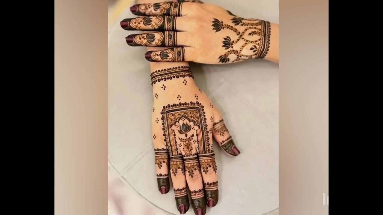 New beautiful mehndi design✨