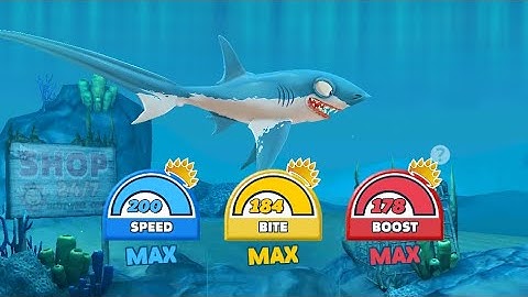 Thresher Shark Unlocked🔓(Max All) -Hungry Shark World Full Gameplay HD | Hungry Shark Mod |