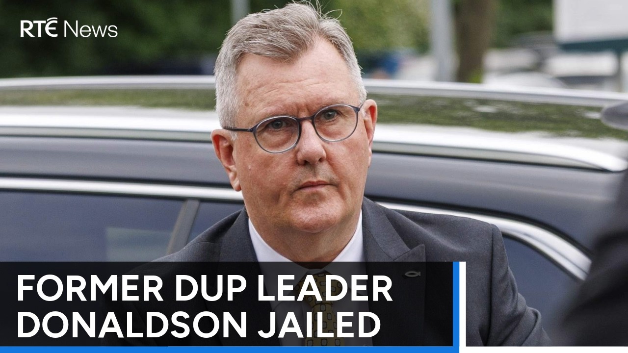 Jeffrey Donaldson to serve half of 15-year sentence for rape and sexual assault | RTÉ News