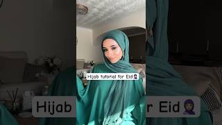 Hijab tutorial for Eid 🌙 #eid #hijabinspiration #hijabtutorial #hijabi