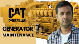 Caterpillar Gas generator maintenance || ক্যাটার পিলার গ্যাস জেনারেটর কিভাবে মেইনটেনেন্স করা হয় ।