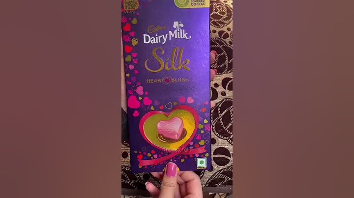 VALENTINES DAY SPECIAL DAIRY MILK SILK #dairymilk #valentine #dairymilksilk #valentinesday #foodie