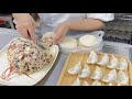 How to Make Mushrooms Black Fungus and Cabbage Pork dumplings #Wonton #Dumplings #Hong Kong Food