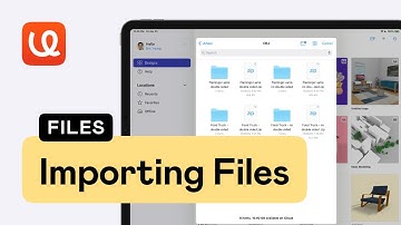 uMake Help - Files - Importing Files
