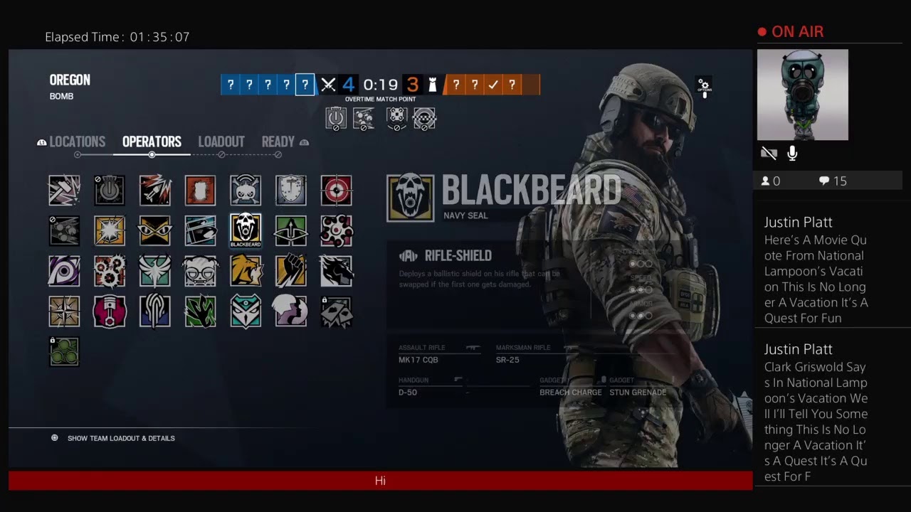 Dev R6 Chat R6 game chat with glaz - YouTube