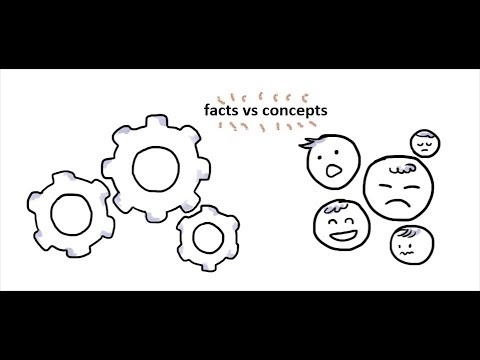 Study Less Study Smart part 5 differneces between facts and concepts