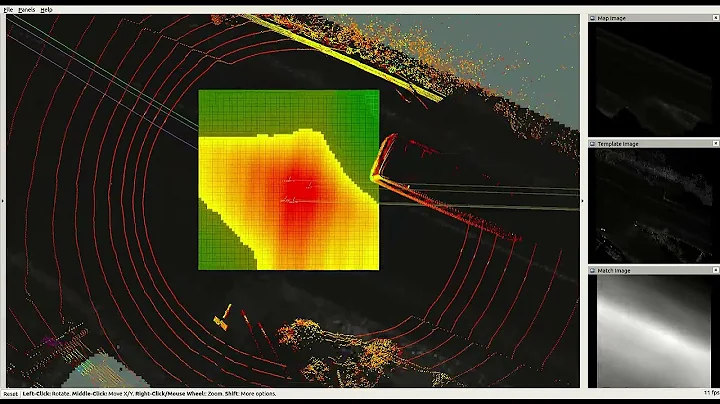 Hawkeye - LiDAR Localization using Intensity Map (without Ground Segmentation)
