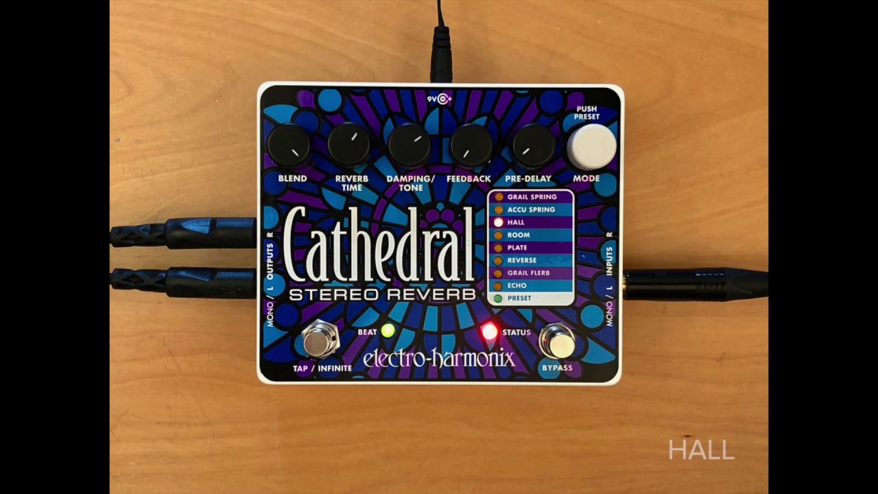 Demo :: Electro Harmonix Cathedral Reverb on SH101 (Aphex Riff)