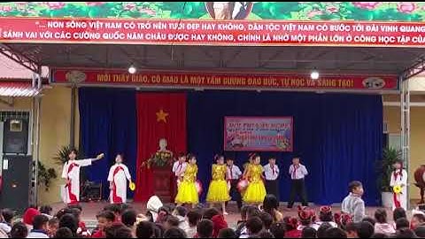 Hat múa Bụi phấn chào mừng ngày nhà giáo Việt Nam 20/11/2025  lớp 4C trường tiểu học Yến Lạc! 