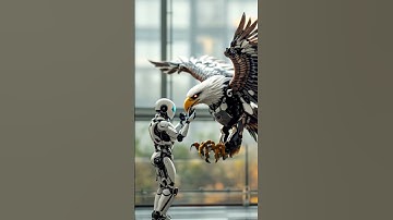 🤖 New transformers! Robot and eagle. #robot #shorts #fyp #viral #eagle #ai #robotics #transform