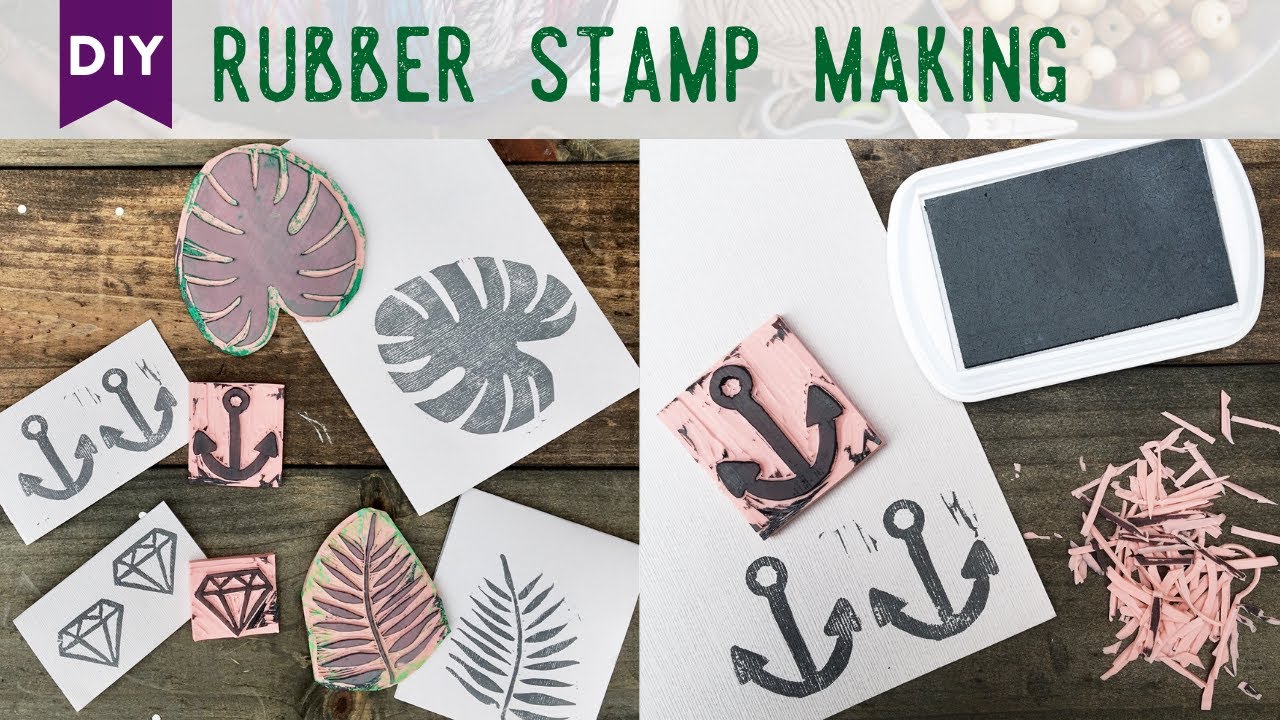 How to make a rubber stamp