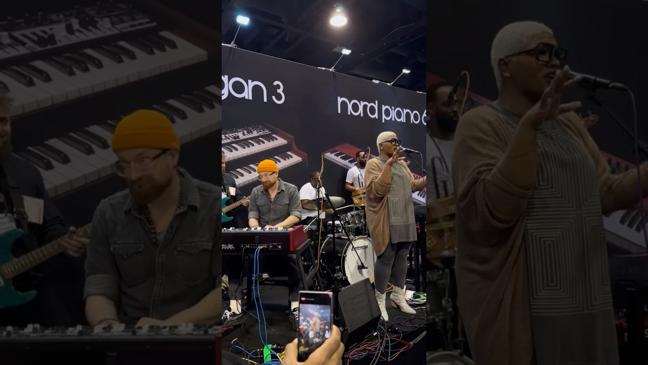 Grooving at NAMM 2025  