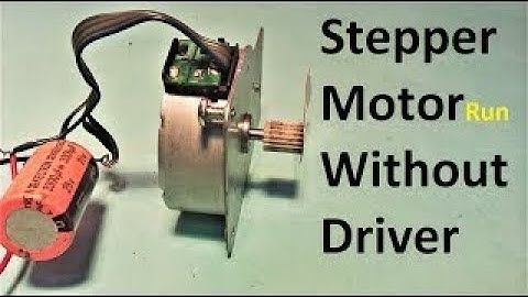 Stepper Motor Run Without Driver (Et Discover)