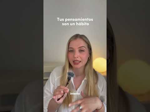 Tus pensamientos SON un hábito 🧠