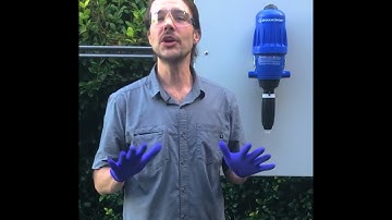 Tom Talk – How do I change the scale and set the injection rate on my Dosatron?