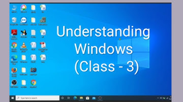 understanding Windows #class3 #cbse#Primary students