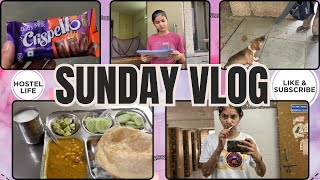 Sunday Vlog 🤗✌️|| Hostel Life #delhiuniversity #hostellifevlog #dailyvlog #minivlog #dailyroutine