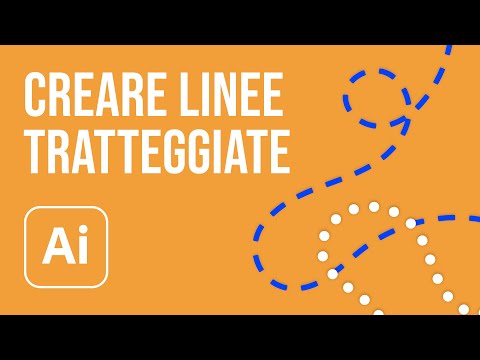 Video: Come Disegnare Una Linea Tratteggiata