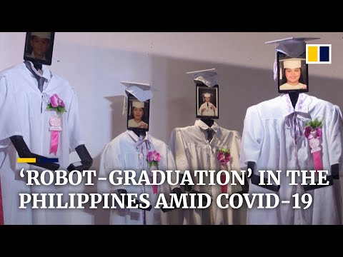 Philippine school holds ‘robot-graduation’ amid coronavirus pandemic