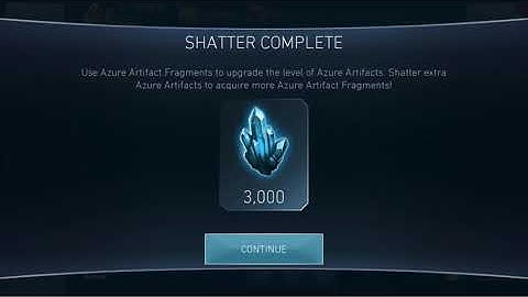 Shattering ALL of my Useless Azure Artifacts! -70k Artifact Material Earned- -INJUSTICE 2-