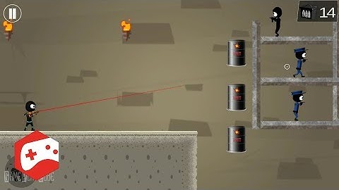 Stickman Shooter Elite Strikeforce - Part 2 - iOS/Android Gameplay Video