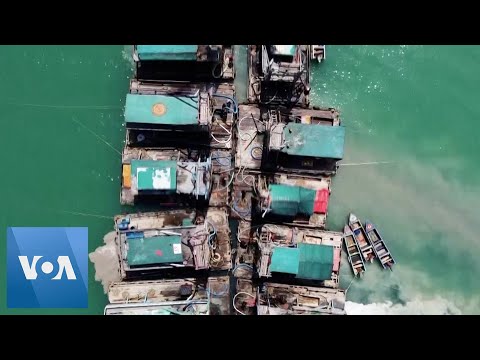 Drone Footage Shows Offshore and Onshore Mining at Indonesia’s ‘Tin Island’.