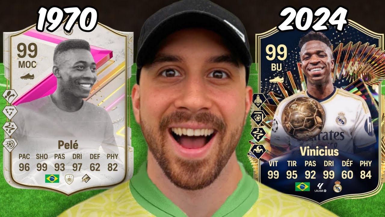 J'ai fait la MEILLEURE ÉQUIPE DU BRÉSIL DE L'HISTOIRE !