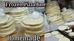 Membekukan Roti pizza Frozen Pizza Base  Tanpa Telur, Susu,Mentega (   Homemade). - Durasi: 19.45. 