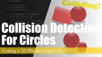 Circle vs Shape Collision Detection | Coding a 2D Physics Engine in Java #10