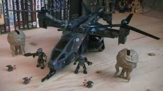 Halo Mega Bloks 97173 Flood Hunter's UNSC Falcon Review