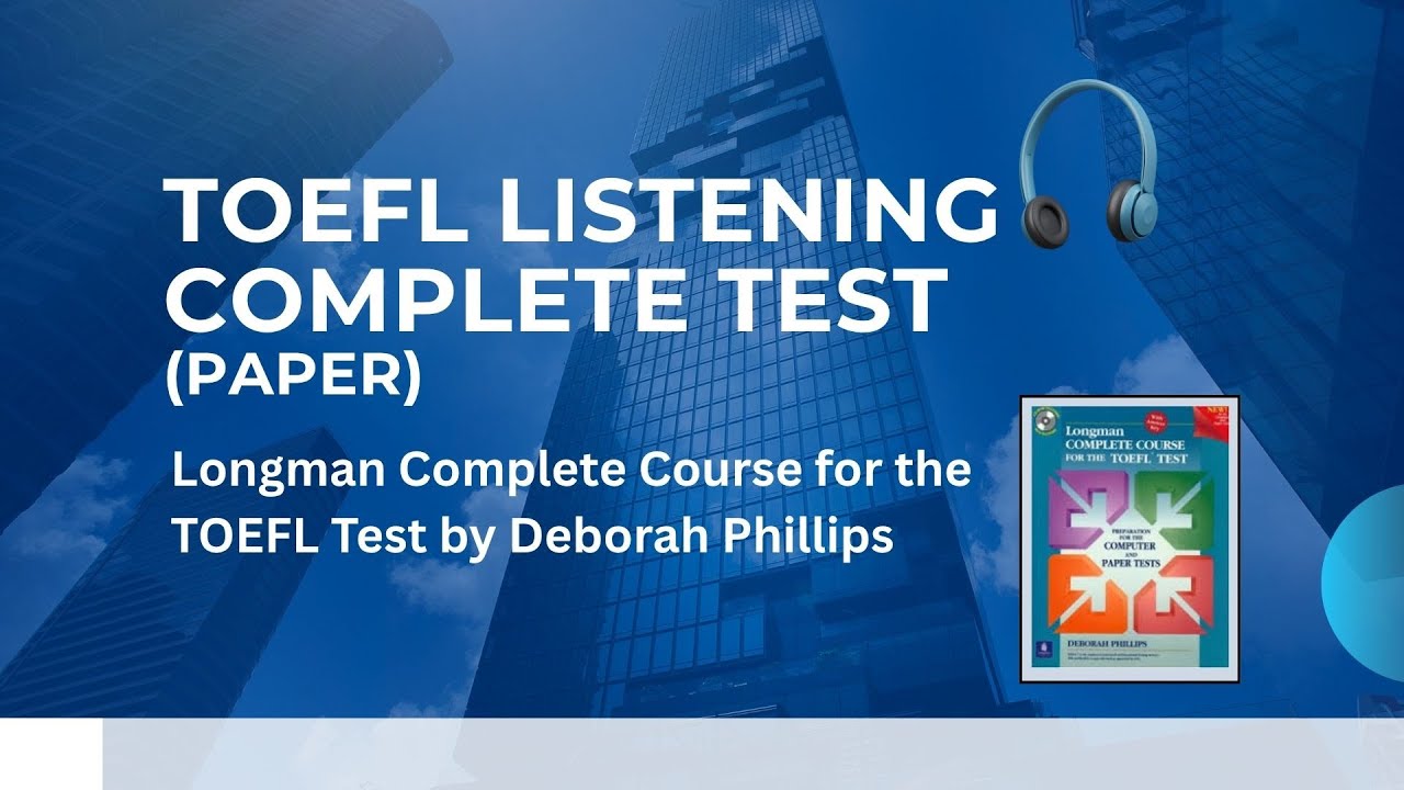 TOEFL Listening Complete Test Longman