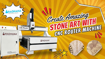 Create Amazing Stone Art with CNC Router Machine