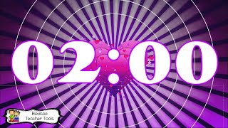 2 Minute Timer 2 Minute Exploding Hearts Countdown Timer with Background Music and Alarm