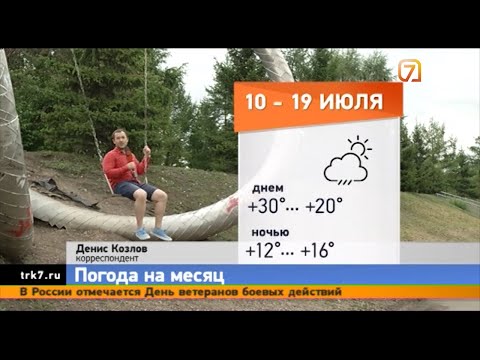 В Красноярске озвучили подробный прогноз погоды на июль