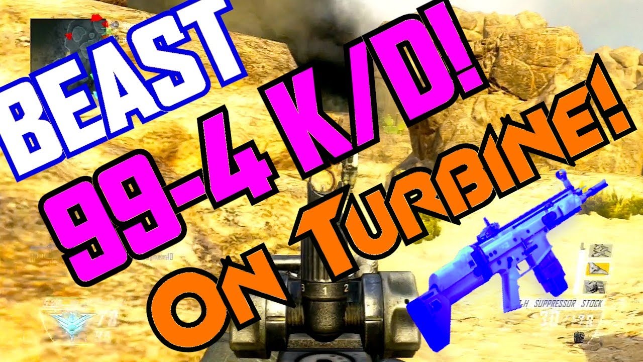 Black Ops 2: Beast 99-4 w/SCAR-H on Turbine! | What If You Won 1,000,000 Dollars for CoD?